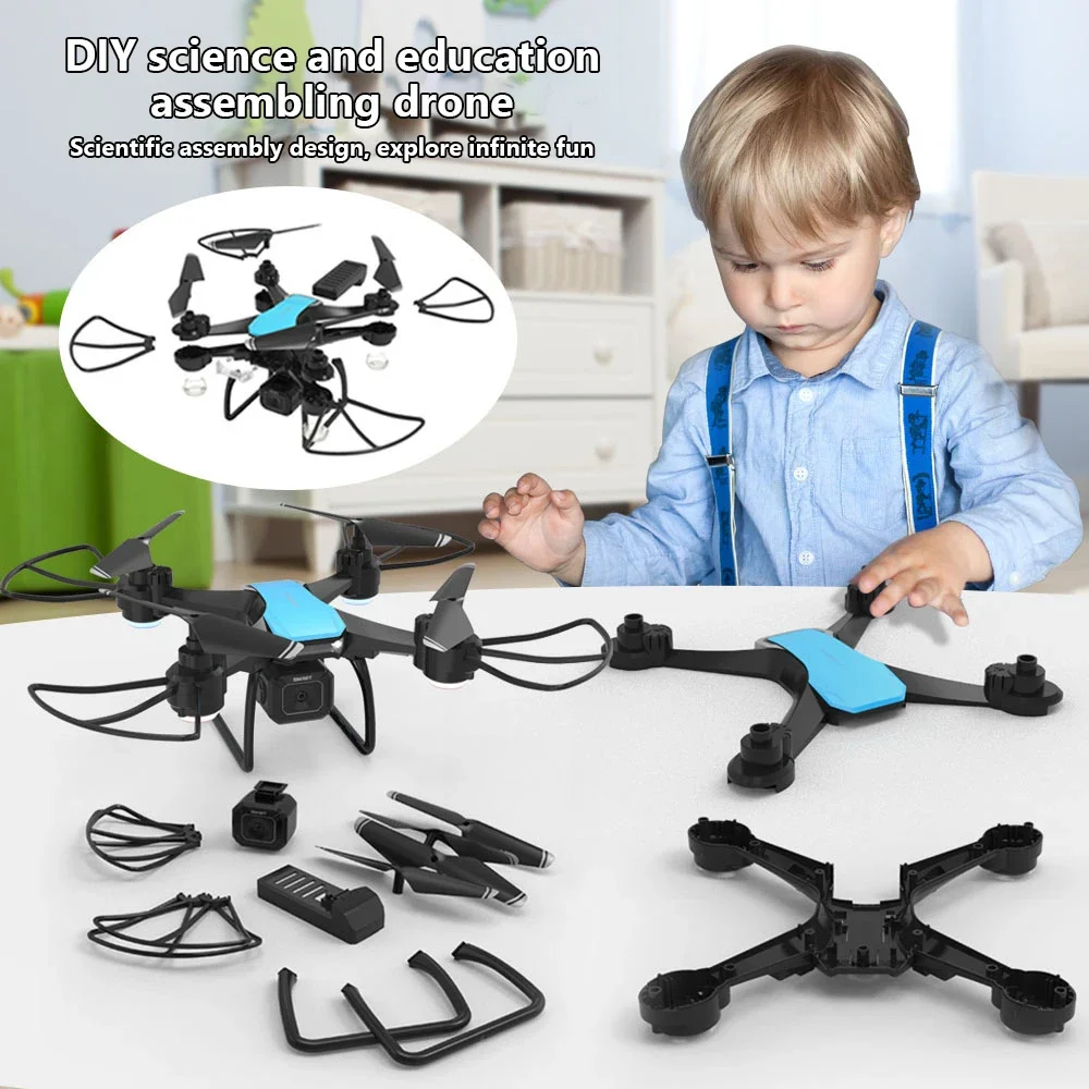 Drone Kit With Camera - JJRC H108 DIY Teaching Assembly Mini
